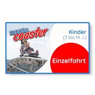 Coaster Einzelfahrt Kinder