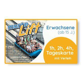 Lift 1h, 2h, 4h, Tageskarte Erwachsene (mit Verleih) [Digital]