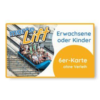 Lift 6er Karte (ohne Verleih) [Digital]